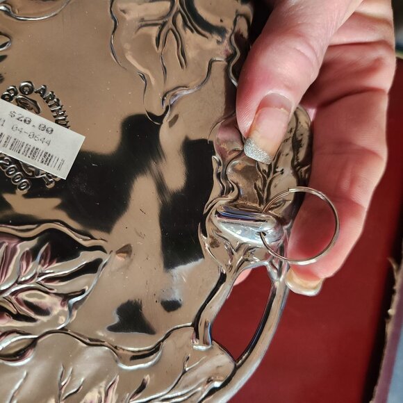 Arthur Court Designs Bunny Aluminum Trivet Year 2000 Decorative & Functional Lea - Picture 6 of 6